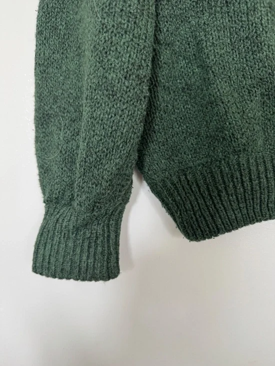 Aerie Dark Green Pullover Mockneck Sweater - Picture 4 of 4